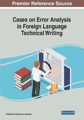 Cases on Error Analysis in Foreign Language Technical Writing - cover