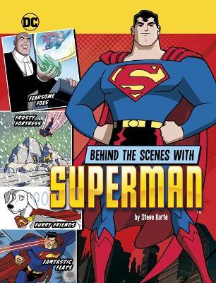 Behind the Scenes with Superman - Steve Korté - cover