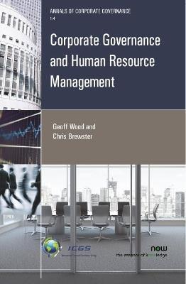 Corporate Governance and Human Resource Management - Geoffrey Wood,Chris Brewster - cover