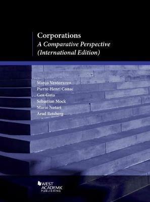 Corporations: A Comparative Perspective (International Edition) - Marco Ventoruzzo - cover