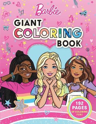 Barbie: Giant Coloring Book - Mattel - cover