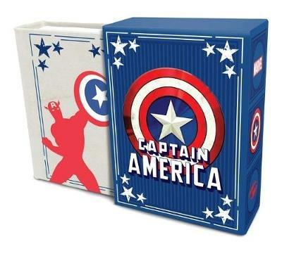 Marvel Comics: Captain America (Tiny Book): Inspirational Quotes From the First Avenger (Fits in the Palm of Your Hand, Stocking Stuffer, Novelty Geek Gift) - Matt Singer - cover