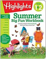 Summer Big Fun Workbook Bridging Grades 1 & 2: Summer Before Second Grade Prep Workbook for Spelling, Reading Comprehension, Language Arts and More