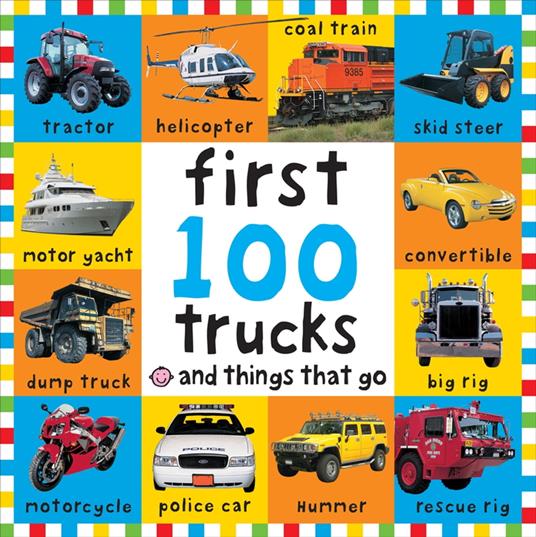 Big Board First 100 Trucks and Things That Go - Roger Priddy - ebook