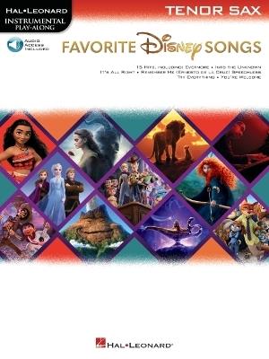 Favorite Disney Songs: Instrumental Play-Along for Tenor Sax - cover