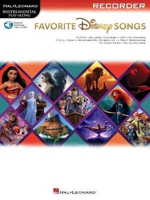 Favorite Disney Songs: Instrumental Play-Along for Recorder - cover