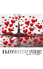 I love New York statue of liberty Valentine's edition red hearts creative blank journal: I love New York Liberty red hearts creative blank journal