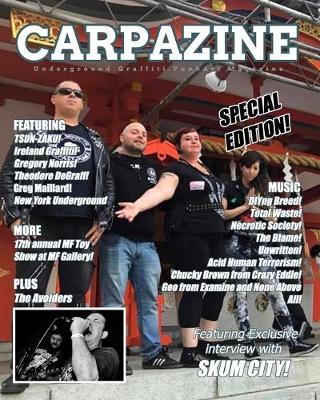 Carpazine Art Magazine Issue Number 22: Underground.Graffiti.Punk Art Magazine - Carpazine - cover