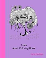 Trees Adult Coloring Book