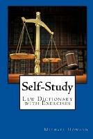 Self-Study UK Law Dictionary and Legal Letter Writing Exercise Book - Michael Howard - cover