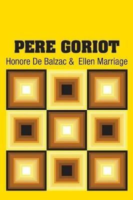 Pere Goriot - Honore De Balzac - cover