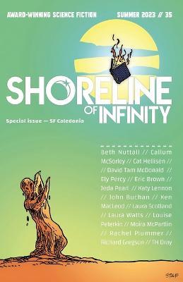 Shoreline of Infinity 35: Science fiction Magazine - Ken MacLeod,Eric Brown - cover