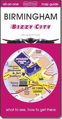 Birmingham Bizzy City: map guide of What to see & How to get there - cover