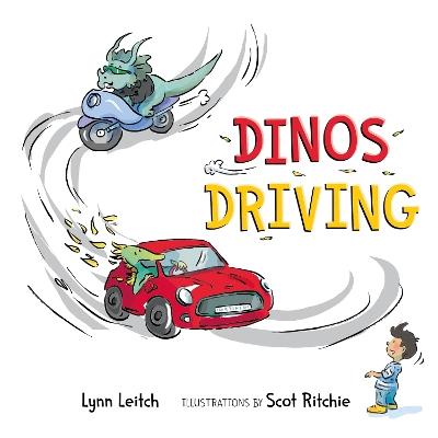 Dinos Driving - Lynn Leitch - cover