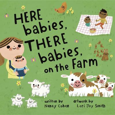 Here Babies, There Babies on the Farm - Nancy Cohen - cover