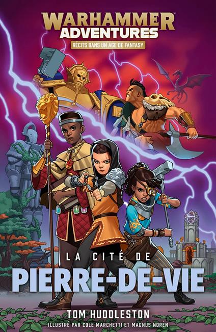Warhammer Adventures: La Cité de Pierre-de-Vie - Tom Huddleston - ebook