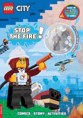 LEGO (R) City: Stop the Fire! Activity Book (with Freya McCloud minifigure and firefighting robot) - Buster Books,LEGO (R) - cover