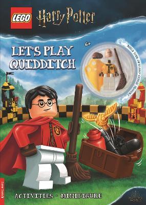 LEGO (R) Harry Potter (TM): Let's Play Quidditch Activity Book (with Cedric Diggory minifigure) - Buster Books,LEGO (R) - cover