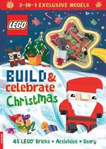 LEGO® Books: Build & Celebrate Christmas (includes 45 bricks)