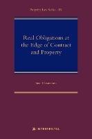 Real Obligations at the Edge of Contract and Property - Siel Demeyere - cover