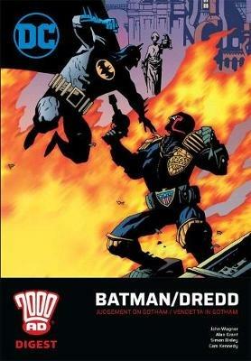 2000 AD Digest: Judge Dredd/Batman: Vendetta in Gotham - John Wagner,Alan Grant,Simon Bisley - cover