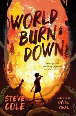 World Burn Down - Steve Cole - cover