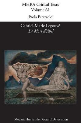 Gabriel-Marie Legouve, 'La Mort d'Abel' - cover