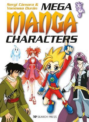 Mega Manga Characters - Sergi Camara - cover