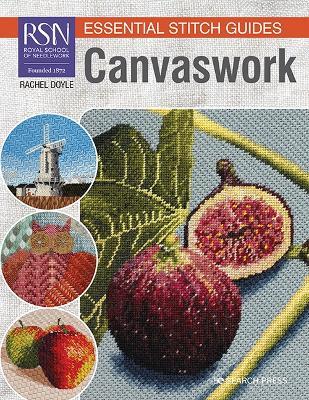 RSN Essential Stitch Guides: Canvaswork: Large Format Edition - Rachel Doyle - cover