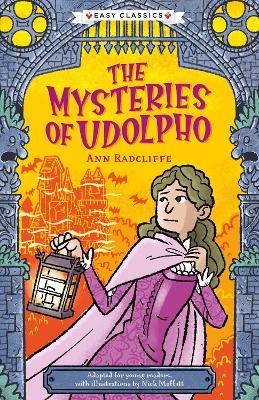 Creepy Classics: The Mysteries of Udolpho (Easy Classics) - cover