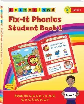 Fix-it Phonics - Level 1 - Student Book 1 (2nd Edition) - Lisa Holt - cover