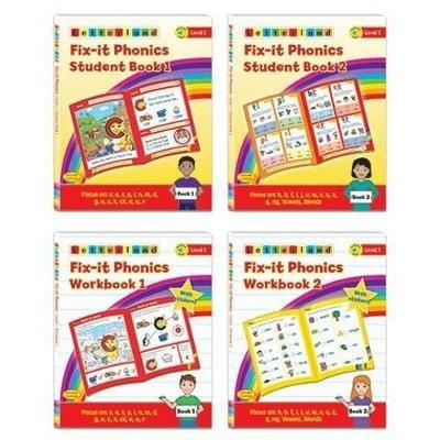 Fix-it Phonics - Level 1 - Student Pack (2nd Edition) - Lisa Holt - cover