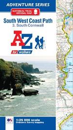 SW Coast Path South Cornwall Adventure Atlas