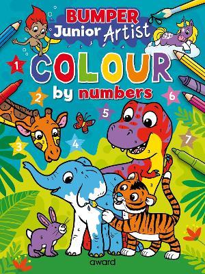 Junior Artist Bumper Colour By Numbers - cover