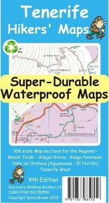 Tenerife Hikers Super Durable Maps - David Brawn - cover