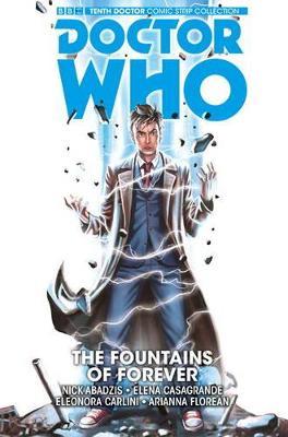 Doctor Who: The Tenth Doctor Vol. 3: The Fountains of Forever - Nick Abadzis - cover