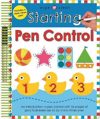 Starting Pen Control: Wipe Clean Spirals - Roger Priddy - cover
