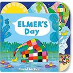 Elmer's Day: Tabbed Board Book