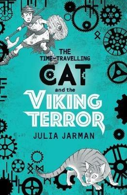 The Time-Travelling Cat and the Viking Terror - Julia Jarman - cover