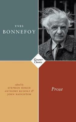 Prose - Yves Bonnefoy - cover