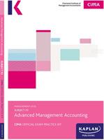 P2 ADVANCED MANAGEMENT ACCOUNTING - EXAM PRACTICE KIT - Kaplan Publishing - cover