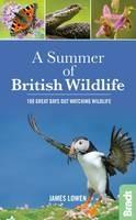 A Summer of British Wildlife: 100 great days out watching wildlife - James Lowen - cover