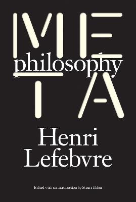 Metaphilosophy - Henri Lefebvre - cover