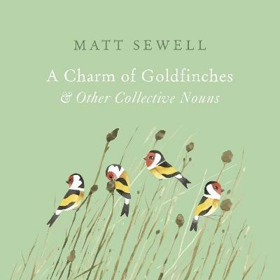 A Charm of Goldfinches and Other Collective Nouns - Matt Sewell - cover