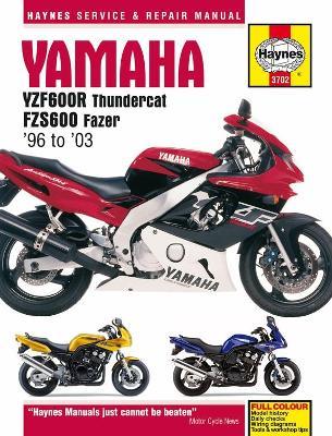 Yamaha YZF600R Thundercat & FZS600 Fazer (96 - 03) Haynes Repair Manual - Haynes Publishing - cover