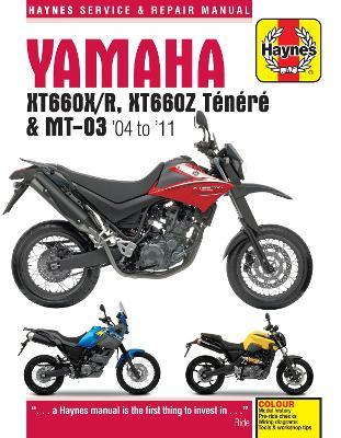 Yamaha XT660 & MT-03 (04 - 11) Haynes Repair Manual: 2004-2011 - Haynes Publishing - cover
