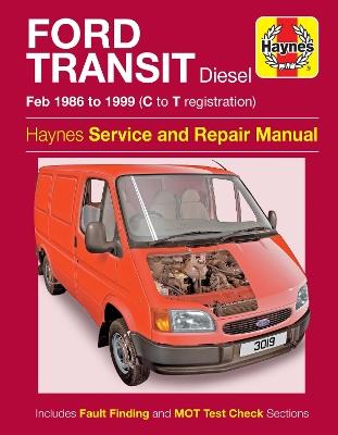 Ford Transit Diesel (86 - 99) C to T - Haynes Publishing - cover