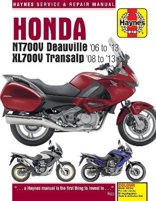 Honda NT700V Deauville & XL700V Transalp: (06 - 13) - Matthew Coombs - cover