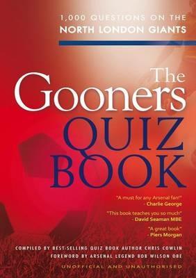 The Gooners Quiz Book - Chris Cowlin - cover