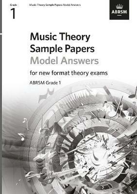 Music Theory Sample Papers Model Answers, ABRSM Grade 1 - cover